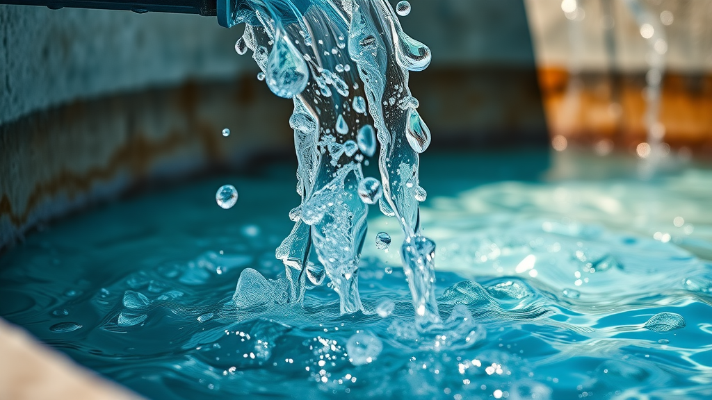 crystal-clear recycled water industrial waste water treatment chino hills