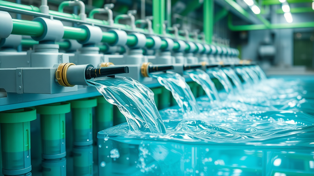 Innovative water reuse system promoting sustainable water management in industrial wastewater treatment